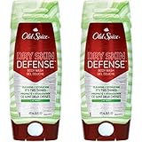 Old Spice Body Wash Dry Skin Defense Live Wire Scent, 16-Ounce (Pack of 2)