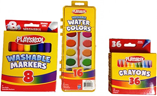 Bundle Items Two Crayola Giant Marker And Watercolor Pad
