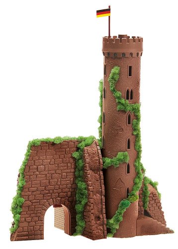 OBSERVATION TOWER WITH GIFT SHOP - FALLER HO SCALE MODEL TRAIN ACCESSORIES 130291
