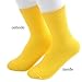 Yanglovele Women Bamboo Fiber Socks Breathable Brand Soft Crew Socks 6Pck 6Color