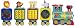 Anatex Busy Train Activity Panel Playset
