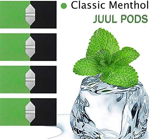 ANYLIOE Essential Oil Replenishing Pods,Personal Aromatherapy Inhaler for J-U-U-L,4 Pcs