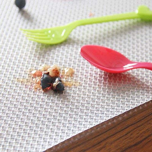 Zinnor Refrigerator Pad - EVA Can Be Cut Refrigerator Pad - Cupboard Cabinet Shelf Drawer Liner, Antifouling Mildew Moisture Absorption Pad, Non-Slip Mat for Refrigerator, Desk, Drawer (2 Pack)