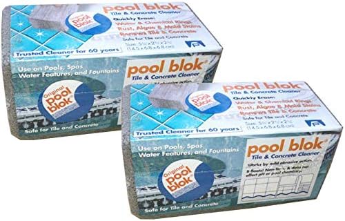 Hardscaping Materials - US Pumice, Pool Cleaning Blok, PB-12, Pumie PoolStone, Pumice Stone for Pools & Spa Tile, Grout & Concrete Cleaning (2)