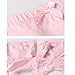 Girls Lace Underwear Briefs, Dance, Bike Shorts,4 Packs Safety Legging Panties-for Sports or Under Skirts Pink