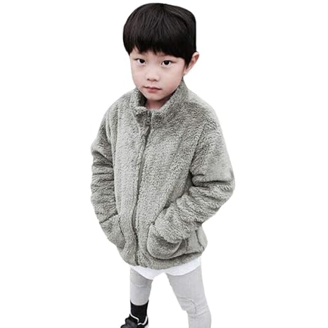 baby boy fluffy jacket
