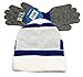 Star Wars Little Boys' R2D2 Cuffed Beanie and Glove Set, White, One Size