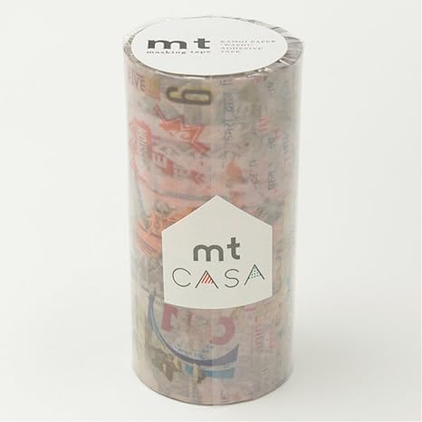 Amazon カモ井加工紙 マスキングテープ Mt Casa 100mm幅 10m巻き