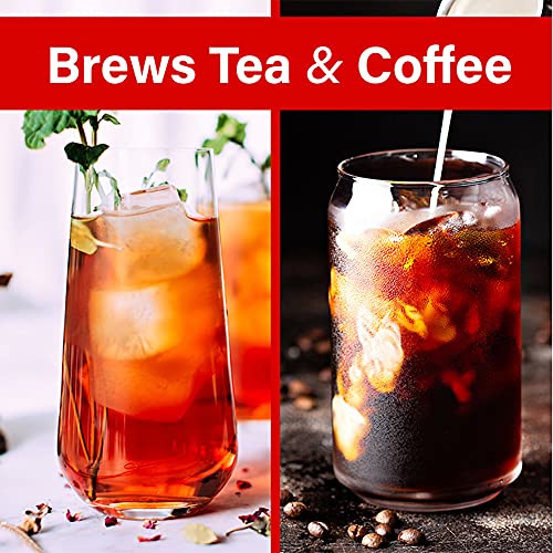 Iced Tea Cold Brew Iced Coffee Maker with Sliding Brew Strength