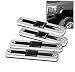 ZMAUTOPARTS Hummer H2 Side Marker Signal Light Lamp Covers Smoke Pickup