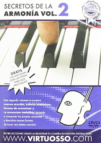 Virtuosso Harmony Method for Musical Keyboard Vol.2 (Curso De Armonía En Teclado Vol.2) SPANISH ONLY