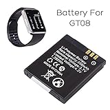 YOUNGFLY Original Rechargeable Li-Ion Polymer Battery For Gt08 Smart Watch Perfect Fit Durable