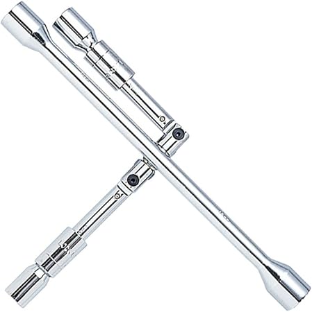 Amazon メルテック クロスレンチ 折りたたみ 薄型ソケット仕様 ソケットサイズ 17 19 21 23mm Meltec F 32 自動車整備用トルクレンチ 車 バイク