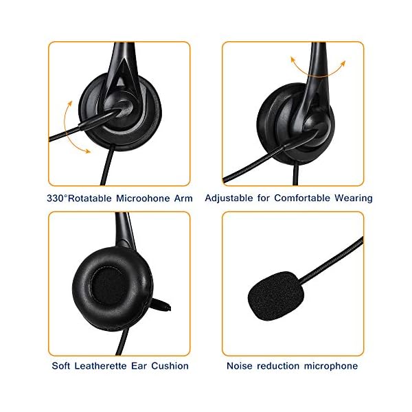 TWOTW-USB-Headset-Stereo-with-Noise-Cancelling-Microphone-Volume-Control-PC-Headphones-for-Business-Skype-UC-SoftPhone-Call-Center-Super-Light-Ultra-Comfort-Durable-Strong TWOTW USB Headset Stereo with Noise Cancelling Microphone Volume Control PC Headphones for Business Skype UC SoftPhone…