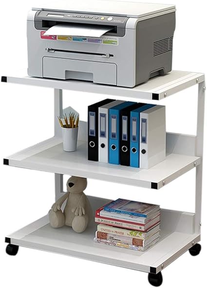 Wjsw Supports De Bureau Pour Imprimante Etagere Multifonctions Pour Ordinateur De Bureau Ordinateur De Bureau Meuble Pour Imprimante Support Simple Support Etagere De Bureau Pour Rack De Bureau Amazon Fr Sports Et Loisirs