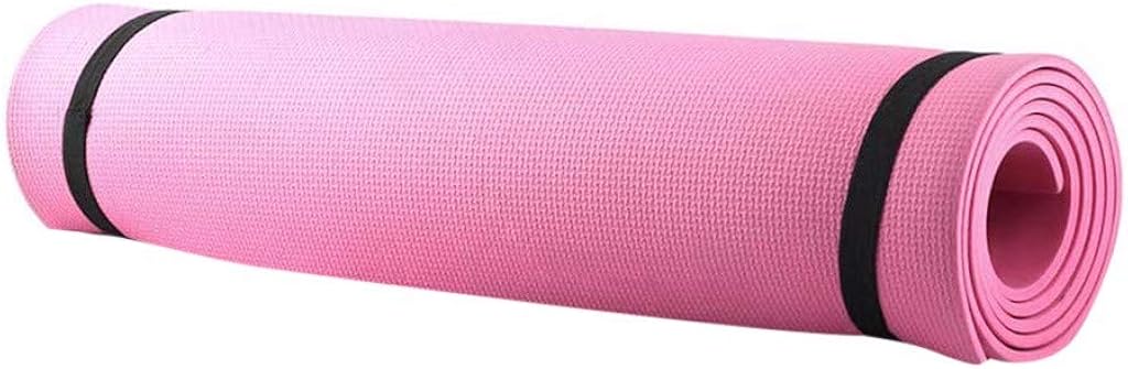 pink workout mat