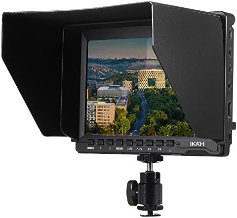 IKAH FW74K Portable 7" Ultra HD 1280 800 IPS LCD Screen 4K Camera Monitor for Panasonic GH4 for Sony A7S FS7 for BMPCC