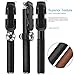 Bluetooth Selfie Stick, Hizek Extendable Monopod for iPhone 7 6S Plus 6S 6 Plus 6 5S Samsung Galaxy S6 S5