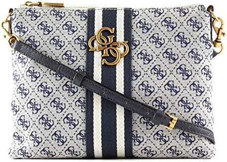 guess navy handbag