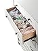 Whitmor Honeycomb Drawer Organizer - White - Set of 3