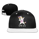 SunRuMo SWAG Dabbing Unicorn Snapback Hat Hip Hop