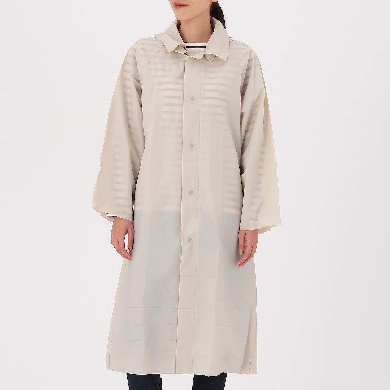 Amazon 無印良品 フリーカット レインコート レインコート ポンチョ 通販