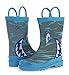 Shark in the Sea - Boy's Rain Boots (Toddler/Little Kid)