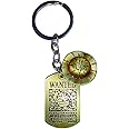 ZeeDa Anime One Piece Keychain Luffy Straw Hat Key Chain