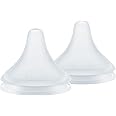 NUK Perfect Match Fast Flow Soft Silicone Nipple with Anti-Colic Vent, 2 Pack, BPA Free