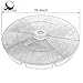 COBANA 4-Piece Cantilever Offset Patio Umbrella Base, Easy Filling Umbrella Weight Stand, Sand Filled Only, 120lbs Bronze