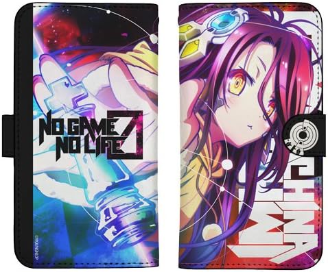 Amazon ノーゲーム ノーライフ ゼロ シュヴィ 手帳型スマホケース 138 アニメ 萌えグッズ 通販