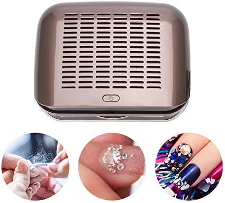 Amazon ネイルダスト 集塵機 ダストコレクター ネイルケア 強い吸収力 60w ネイルダスト吸引 お手入れ簡単 ネイルファン ブラウン68w Brrnoo ネイルドライヤー 通販