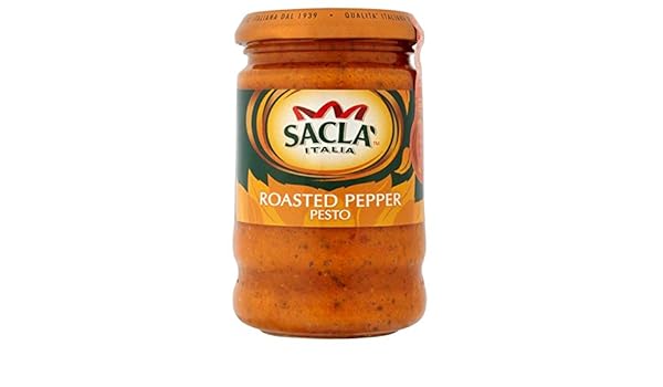 Sacla pimiento rojo asado Pesto 190g: Amazon.es: Hogar