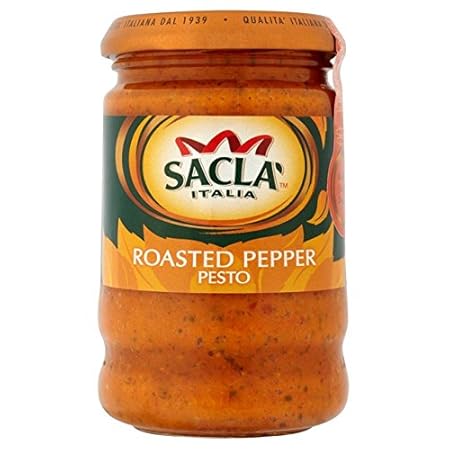 Sacla pimiento rojo asado Pesto 190g: Amazon.es: Hogar