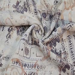 Texco Inc 55" Wide Printed 100% Rayon Challis