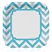 Chevron Blue - Dinner Plates (8 count)