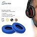 Beats Studio 2 / Studio 3 Replacement Ear Cushion Pads by SENITEK - Premium Memory Foam/Protein Leather Earpads Cover Cups for Beats Studio 2 3 Wireless Headphone - Blue