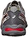 ASICS Men's Gel Venture 5 Running Shoe, Light Grey/Graphite/Red, 11 M US