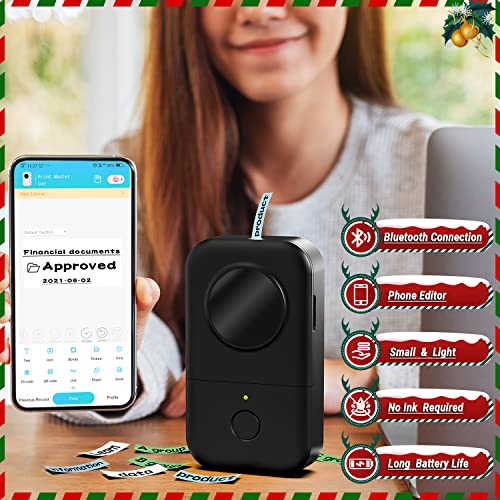 COLORWING Label Maker Machine with Tape D30 Thermal Smart Mini Label