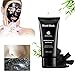 Peel off Mask (With Spoon Inside) Purifying Skin Soft Charcoal Black Blackhead Remover Mask