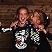 Light-up Halloween Skull Necklace | 6 Flashing Modes | Costume Accessory