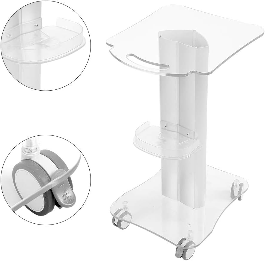 Salon Trolley, Salon Special Cart, Commercial Furniture Multi-Purpose Utility Cart with Roller and Tray, Professional Beauty Rolling Trolley Cart for Barber Shop, Salon, Beauty Salon (Salon Trolley): Home & Kitchen