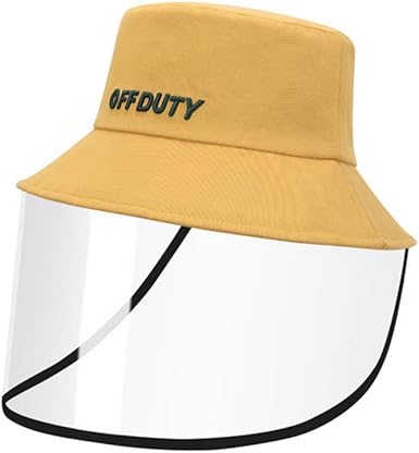 Sombrero de protección plegable para exteriores, antisaliva