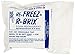Polar Tech RE-FREEZ-R-BRIX RB15 Foam Refrigerant Packs, 15oz Capacity (Case of 12)