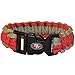 NFL Siskiyou Sports Fan Shop San Francisco 49ers Survivor Bracelet One Size Team Color