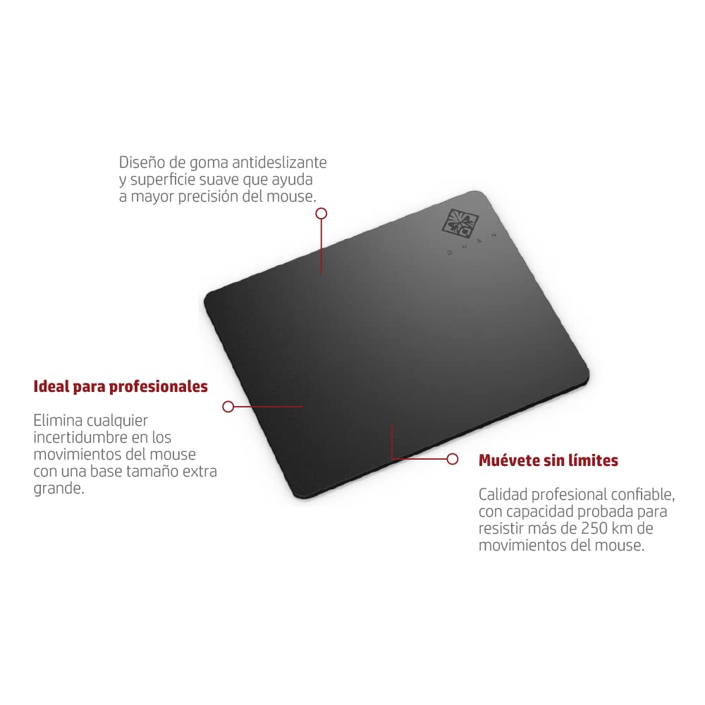 OMEN by HP Square Gaming Mouse Pad 100 (Black)