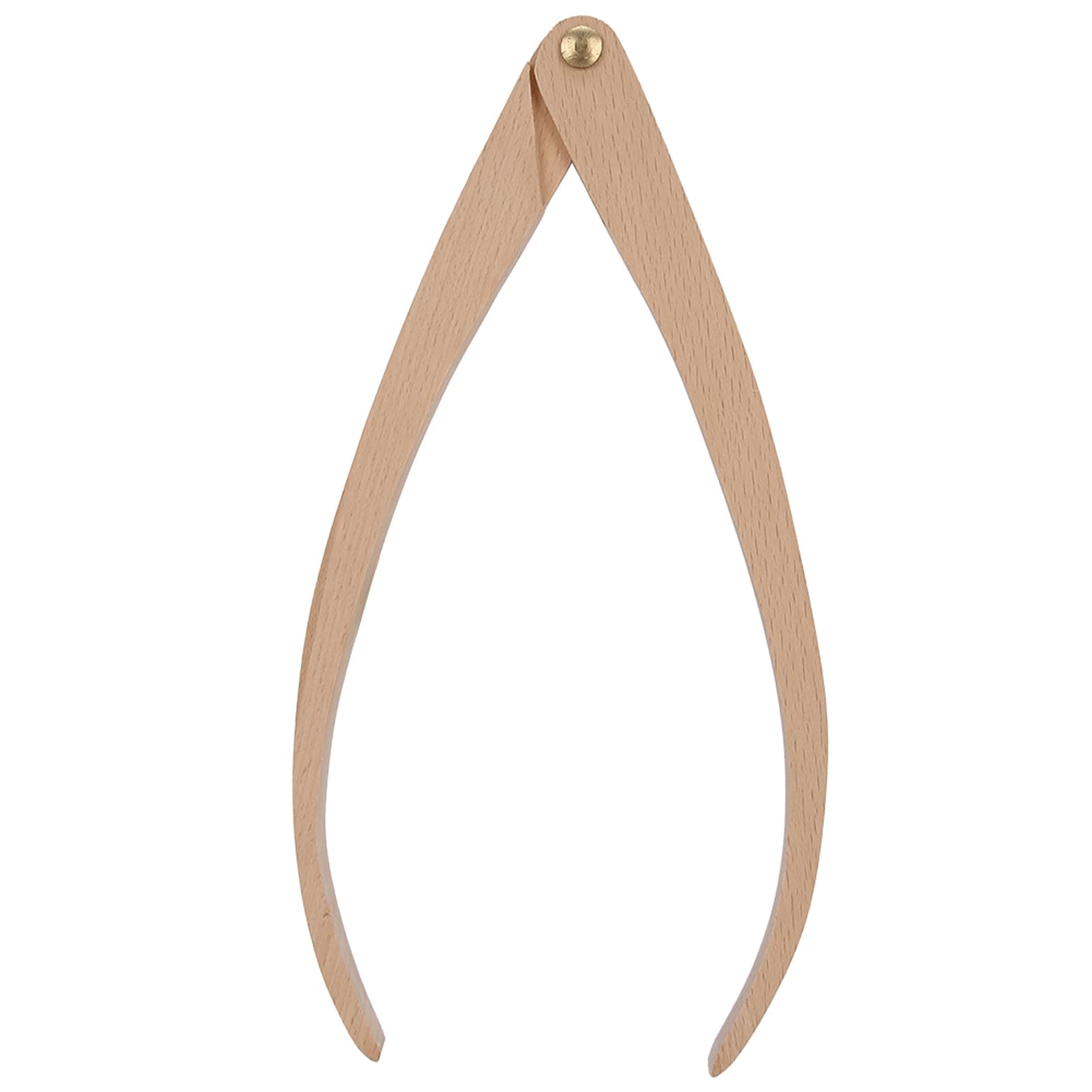 Wooden Clay Caliper for Pottery and Ceramics, 12 inch/52cm Maximum Size, Solid Wood Measuring Tool for Sculpture