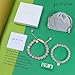 JADENOVA 8/10mm Natural Rose Quartz Gemstone Bracelets Round Beads Stretch Bracelet Adjustable Beaded Bracelet Couple Distance Bracelets Unisex (2pcs Bracelet Set)