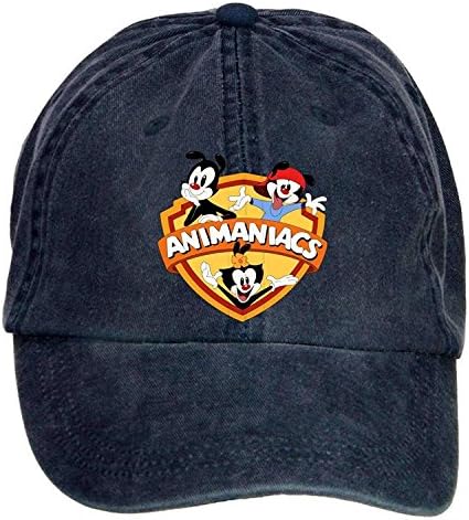 ciyanccapp Unisex Animaniacs Cartoon Logo Baseball Caps One Size ColorName Velcro Adjustable
