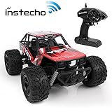 RC Cars for Kids, Remote Control Cars Rock Crawel Off-Road 1:20 Scale 2.4Ghz 2WD Powerful High Speed Monster Truck Race Buggy Hobby Car, Toys for Kids and Adults